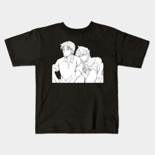 Banana Fish panel redraw (uncolored) Kids T-Shirt